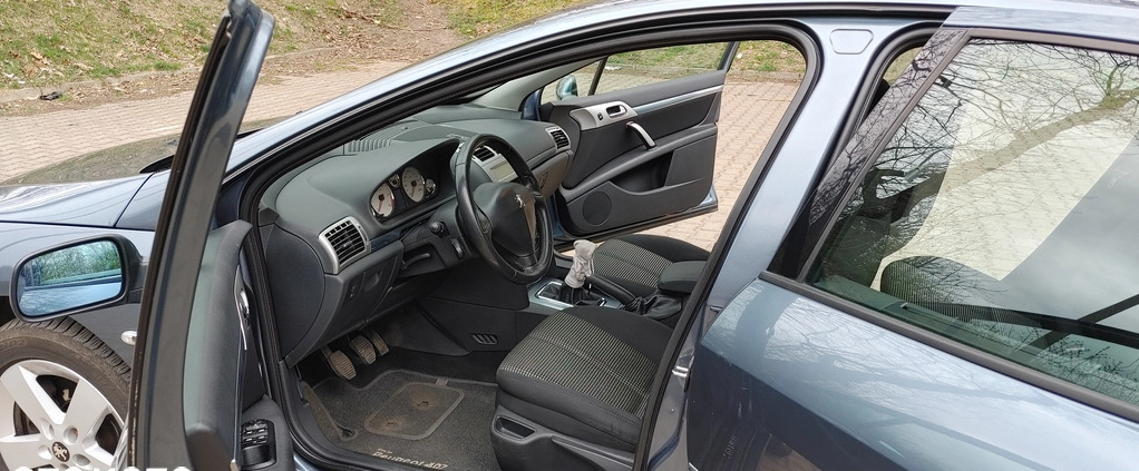 Peugeot 407 cena 12000 przebieg: 261514, rok produkcji 2007 z Wałbrzych małe 106